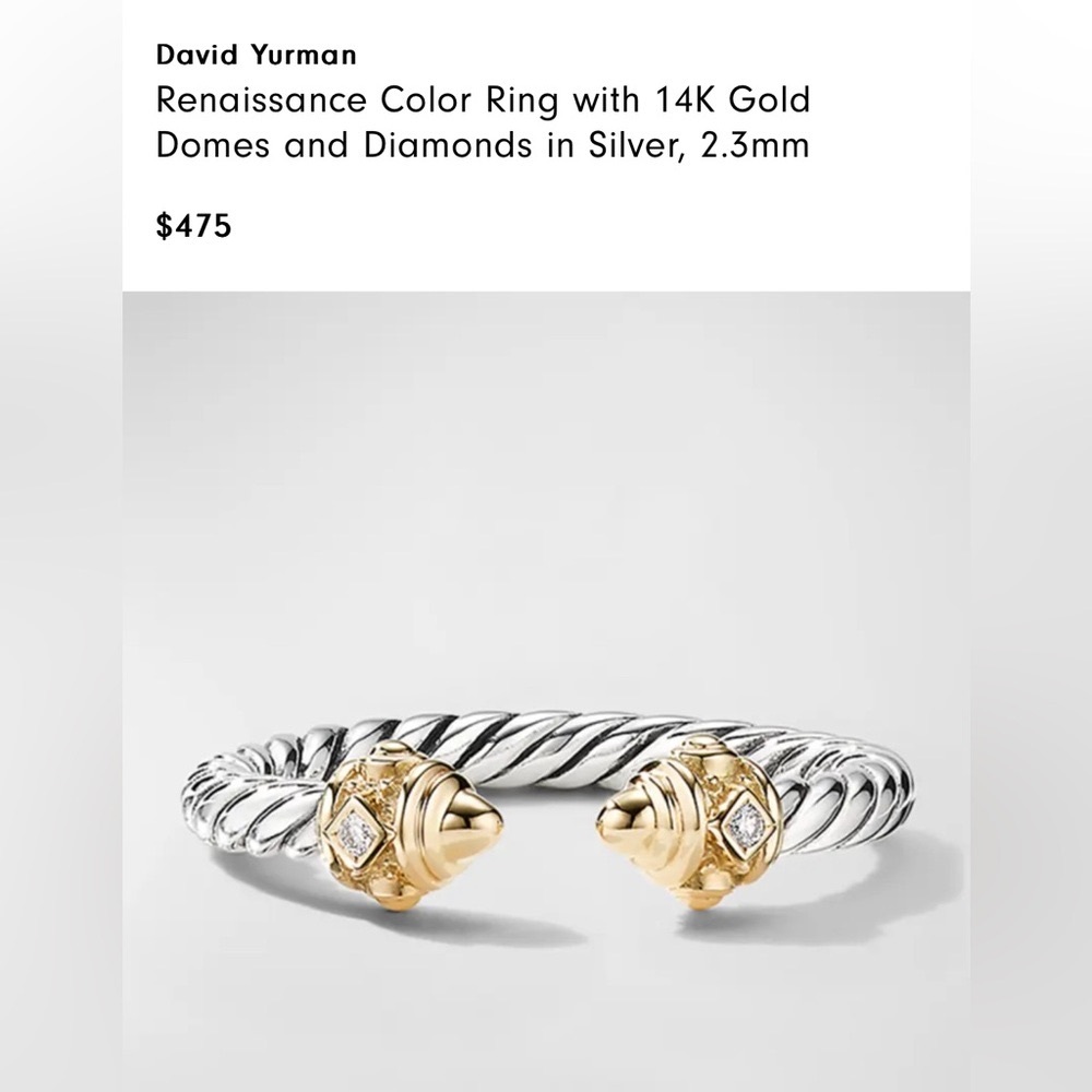 David Yurman Renaissance Ring